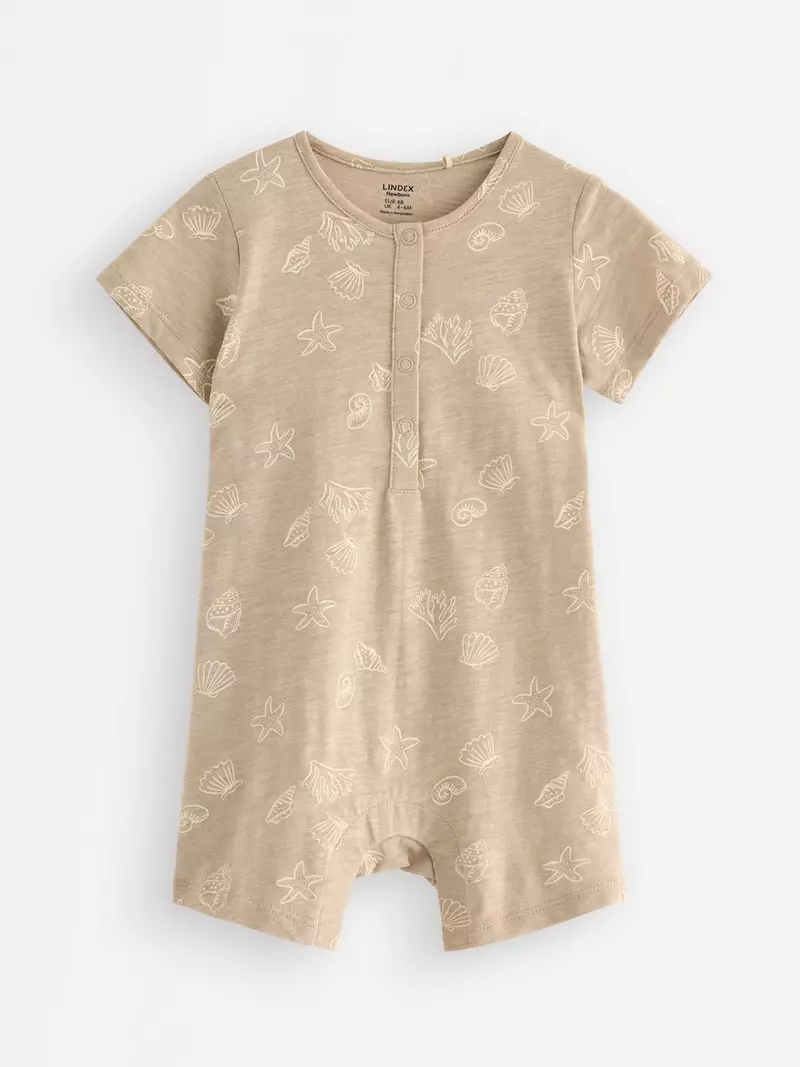 Romper in slub jersey - Image 3